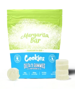 Buy Cookies - Delta 9 Gummy 10mg - Margarita Bar - 10ct Bag
