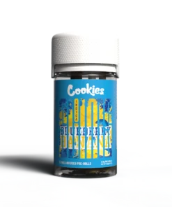 Buy Cookies - Infused Pre-Roll 0.7g - Blueberry Banana - 5ct Jar
